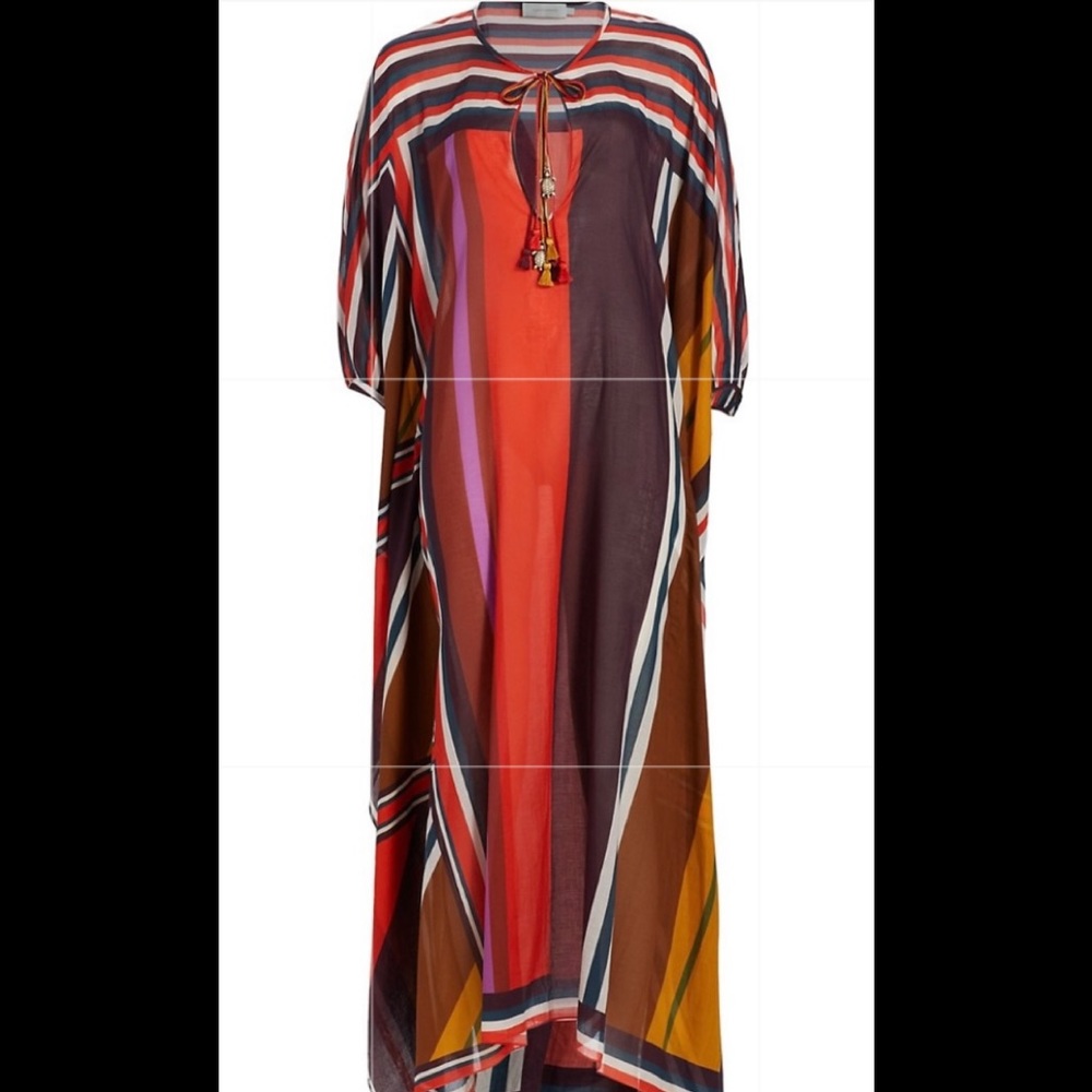 NWT! Beautiful Designer Magel Kaftan Cotton Dress